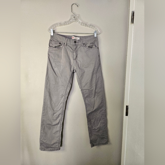 Levi's Boys 511 Slim Fit Uniform Pants Sz 18 Reg - Picture 1 of 10